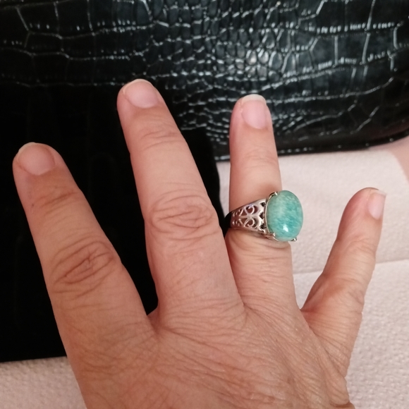 Amazonite Ring - Picture 6 of 7